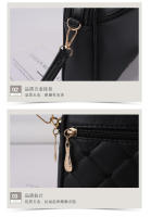 Bolso bandolera acolchado de PU con hombro cuadrado pequeño para mujer, versátil, de moda - details 27