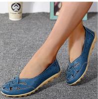 Zapatos de mujer para verano, zapatos planos de cuero suave, mocasines planos sin cordones, zapatos casuales para mujer, respirador - details 1