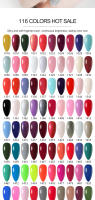 Arte Clavo-Juego de esmaltes en Gel para uñas, barniz para Base de imprimación, colores mezclados, semipermanente, 8/15ml, 10 unids/lote - details 8
