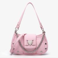 Bolso de Hombro con Decoración de Corazón PY2K Moda Versátil para Mujeres - details 0