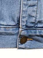 Chaqueta vaquera desgastada informal para hombre, abrigo con solapa de estilo callejero con múltiples bolsillos - details 13