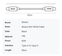 Baseus Magsafe Mini Power Bank Carga Rápida Batería de Litio-Ion Para iPhone 16 15 Pro Max - details 22