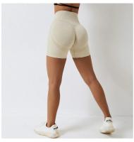 Shorts de Yoga de Cintura Alta Leggings de Fitness sin Costuras para Mujer - details 7