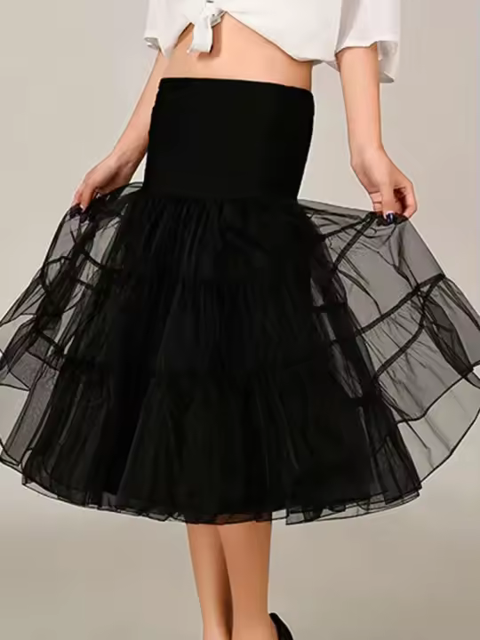 Vestido de fiesta elegante con estampado de notas musicales, vestidos Midi informales Retro Vintage para primavera y otoño - 1