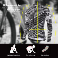 KEMALOCE-Camiseta de ciclismo para hombre, camisa de manga larga, secado rápido, barata, para otoño y verano - details 7