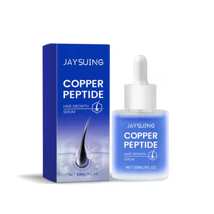El péptido de cobre Jayswing nutre el cuero cabelludo, suaviza, ilumina, mejora la textura del cabello y el aceite esencial - 1