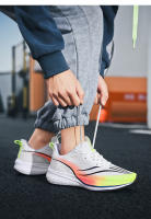 Zapatos para correr zapatos de los hombres zapatos para correr suelas transpirables zapatos suaves deportivos absorbentes de golpes de los hombres par zapatos deportivos de las mujeres - details 0