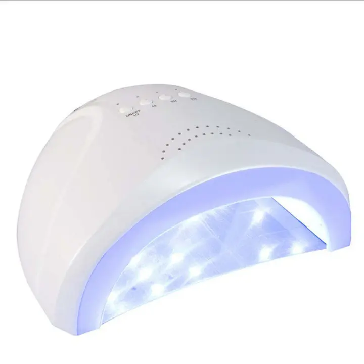Lámpara Led profesional para arte de uñas, luz de secado de uñas UV, esmalte de Gel de manicura, Máquina secadora de uñas, equipo de Sensor automático - 1