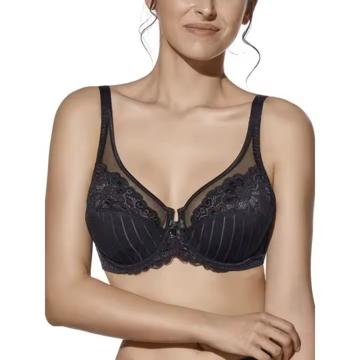 Sujetador Copa C con encaje lencería sujetador ropa interior con aros lencería - 1