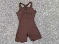 Conjunto de gimnasia mejorado para mujer, traje de yoga, ropa deportiva para mujer, rosa, rojo, azul y gris, 2024 - details 7