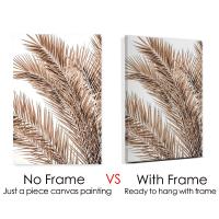 Póster de Paisaje Beige Marco JUBEER Pintura Nórdica de Otoño en Lienzo para Decoración de Interiores Tema Arte Mural para Sala de Estar Sin Marco - details 1