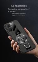 Funda de lujo para Xiaomi Poco X7/Poco X7 Pro Soporte de anillo, protección de lente de cámara, piel de oveja, vidrio resistente a golpes - details 4