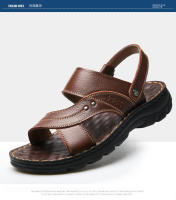 Sandalias para hombre 2025, nuevas zapatillas de playa casuales para hombre, zapatillas transpirables de suela gruesa, zapatos de talla grande - details 4
