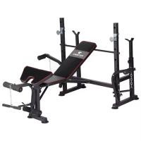 Fitness Tech Banco multiestación reclinable para prensa banca / sentadillas Bancos de ejercicio - details 2