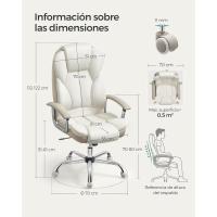 Silla de Escritorio de Alto Respaldo con Reposabrazos 4D - details 9