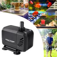 Bomba de fuente, bomba de agua sumergible de 15W 1500L/H y 40W 3000L/H, bomba de agua de fuente para exteriores con cable de alimentación de 2,3 m, 3 boquillas - details 1