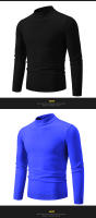 Suéter Casual de Hombre Primavera Moda Básica Sólida Cuello Mock Ajustado Comodidad Tejido de Otoño para Mujeres Material Exterior Viscosa - details 12