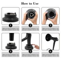 Difusor de secador de pelo Universal, accesorio para ondas finas y gruesas, rizadas y encrespadas, herramienta de salón de belleza - details 4