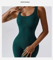 Mono de Yoga de Manga Larga Conjunto Deportivo para Mujeres Ropa de Gimnasio de Moda - details 12