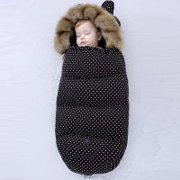 Saco de dormir cálido para recién nacido, sobre en cochecito, saco de dormir para bebé, calcetines de lana de invierno, saco de dormir para bebés recién nacidos - details 13