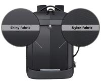Mochila para ordenador portátil expandible para hombre, bolsa impermeable negra para Notebook, 16 pulgadas, 17 pulgadas, mochila de trabajo multifunción para negocios - details 7