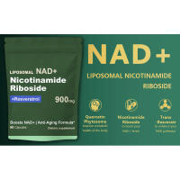 Suplemento Quackiki con NAD Nicotinamida Ribósido Resveratrol 900 MG, aumenta el NAD+ para la salud celular, antienvejecimiento, energía, enfoque - details 5