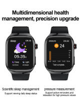 Relojes inteligentes de diagnóstico para hombres, pulsera con control del ritmo cardíaco y de la presión arterial, resistente al agua IP68, para IOS, ECG, AI, novedad de 2025 - details 16
