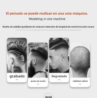 Cortador de Pelo Eléctrico T9 Cabeza Calva Maquilladora de Afeitar Fader Eléctrico - details 2