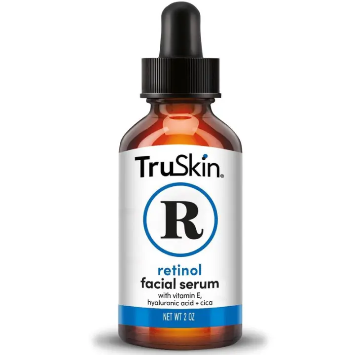 TruSkin Retinol Face Suero antienvejecimiento suave con retinol, ácido hialurónico y vitamina E para una sensación más juvenil – Cuidado de la piel - 1