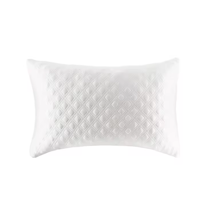 Almohada de espuma de memoria de silicona, abrigo de fibra de bambú, almohada Cervical para mejorar el sueño, almohada de rebote lenta - 1