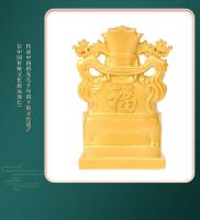 Nuevo adorno de metal del dios de la riqueza, lavabo de colección de tesoros, transferencia de riqueza, estatua de espíritu nutritivo, sala de estar, empresa - details 8