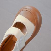 Zapatos de cuero para niños y niñas, calzado de estilo coreano a la moda, suela suave, antideslizante, informal, versátil, Chic, novedad de otoño, 2024 - details 6