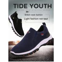nuevo senderismo al aire libre Camping ligero correr trotar deportes casuales zapatos de hombre mocasines antideslizantes zapatos de senderismo tamaño grande 38-50 - details 1