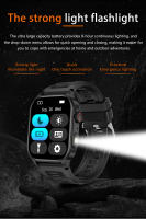 Relojes inteligentes Fitness Bluetooth deporte sano dormir ritmo cardíaco presión arterial hombre mujer reloj - details 5