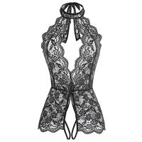 Conjunto de Lencería de Encaje para Mujeres Monos de Cintura Abierta con Tirantes - details 18