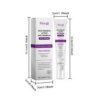 Crema para ojos reafirmante portátil, 20g, antiarrugas, firme, se desvanece, líneas finas, ojeras, antihinchazón, brillo e hidratación, crema para ojos - details 12