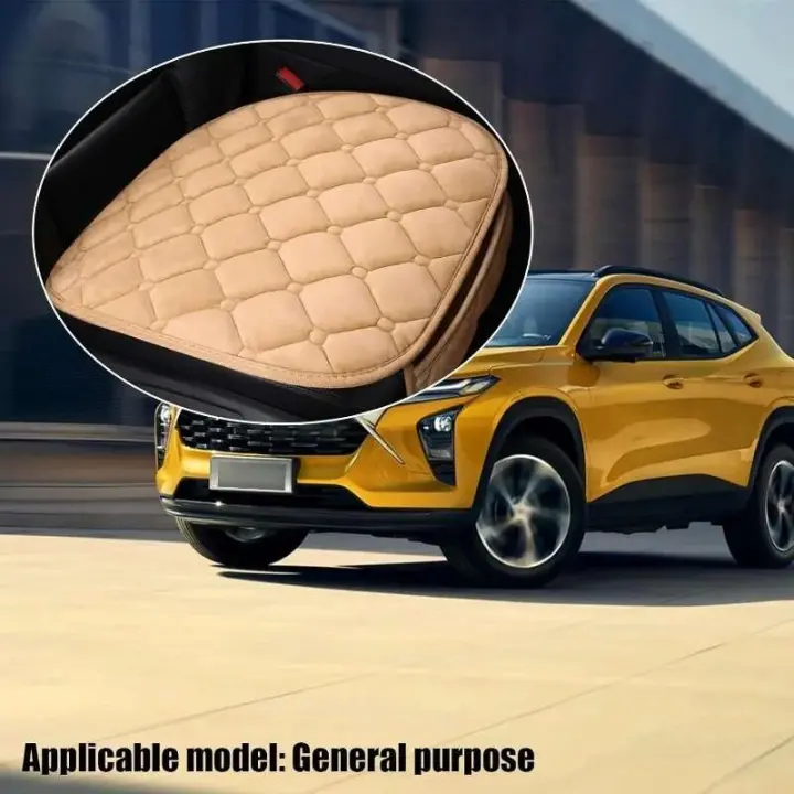 Cojín de coche 2UDS, suave y cómodo sin respaldo, protector de asiento universal para la mayoría de los SUV - 1