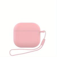 Funda de Silicona Suave para AirPods 4 A Prueba de Golpes, Anti-caída con Cordón - details 4