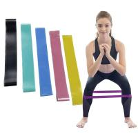 Fiess-bandas elásticas de resistencia para entrenamiento en casa, equipo de gimnasio para Yoga, deporte, estiramiento, Pilates, Crossfit - details 4