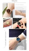 Reloj de cuarzo a la moda para mujer, movimiento japonés, acero inoxidable, resistente al agua, elegante reloj de pulsera para mujer para regalo y uso diario - details 6