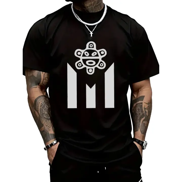 Camiseta Gráfica de Algodón 100% Estilo Puerto Rico Inspirado Ligera, Transpirable, Lavable en Máquina Ideal para Salidas Casuales, Deportes y Ropa Diaria Diseño Sencillo, Regalo de Festival - 1
