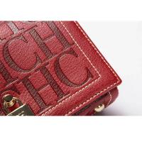 CH Fashion Design 2024 Nuevo modelo de cabeza impresa en color sólido Accesorios de metal Hebilla Bolso de hombro para mujer Marca Mochila de lujo de alta gama - details 15