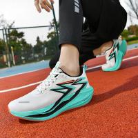Zapatos deportivos para hombre, zapatillas ligeras de malla plana para correr, zapatos informales con cordones de alta calidad para caminar al aire libre para hombre - details 4