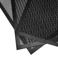 Juego de 3 alfombrillas para parrilla de barbacoa, alfombrilla para parrilla de cocina, placa reutilizable antiadhesiva de malla, hojas de cocina, alfombrilla de malla para hornear, Gas y carbono - details 6