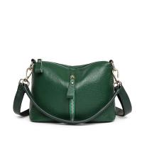 2023 bandolera de cuero genuino para mujer, bolso de hombro de color sólido de alta calidad - details 15