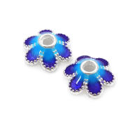 Tapetes de Flores de Brasso Dorado 18K 30PCS Accesorios de Joyería DIY de Alta Calidad - details 43