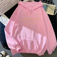 Sudadera con Capucha Dorada JungKook Estilo Estético para Mujer Impresión de Letra de Álbum - details 7
