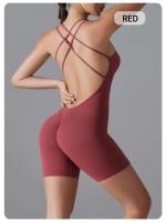 Miml - Conjunto de yoga de una pieza para mujer, body deportivo sin espalda, sujetador de glúteos mejorado, mono corto para gimnasio y fiesta - details 17