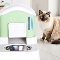 Alimentador de agua automático 2 en 1 para gatos, cuenco de comida para perros y gatos desmontable de gran capacidad, a prueba de derrames, separación en seco y húmedo, cuenco doble para perros - details 5