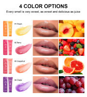 Gel de Labios Blam Brillo Labial de Melocotón y Uva Reduce Líneas Labiales Cuidado de Piel Labial - details 3